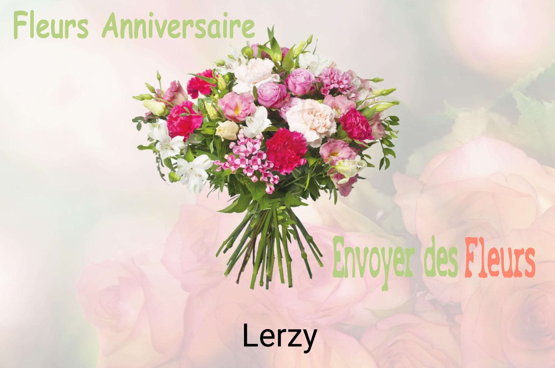 Bouquet de fleurs d’anniversaire livré à Lerzy
