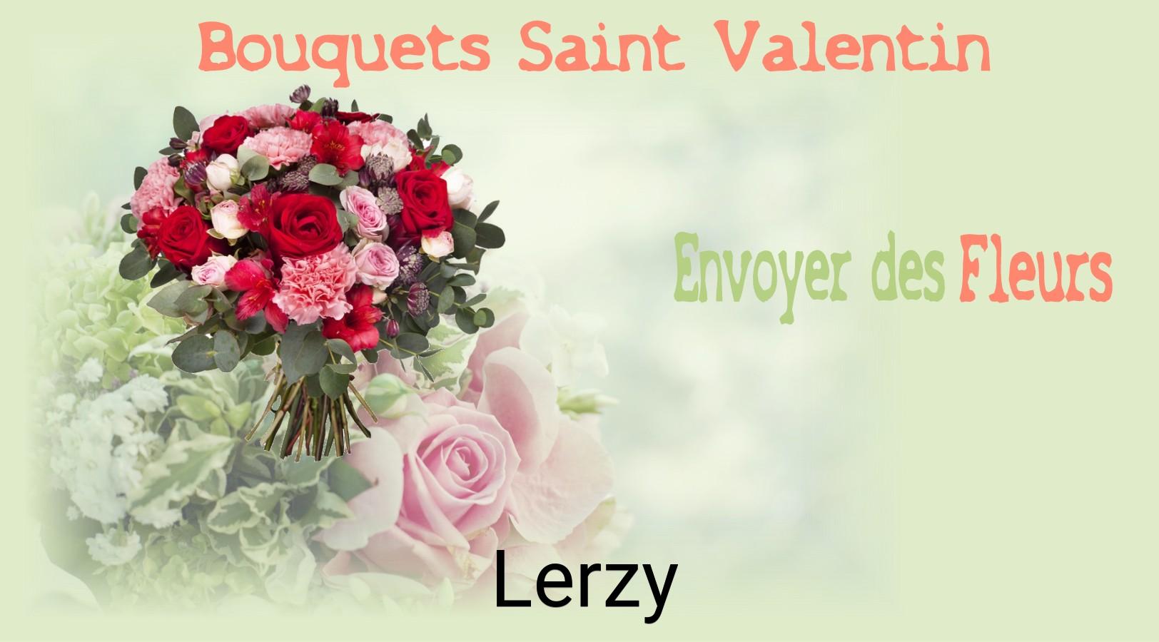 Roses de Saint-Valentin livrées à Lerzy
